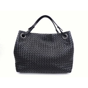 Bottega Veneta Garda Bag Leather Black